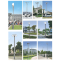 Q235 steel lamp pole for outdoor lighting
